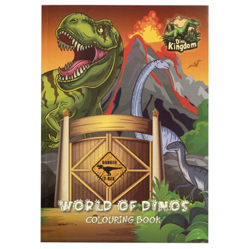 Fargebok Dinosaur