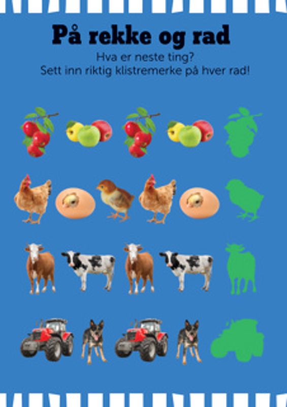 Aktivitetsbok på Bondegården